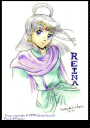A cloaked girl