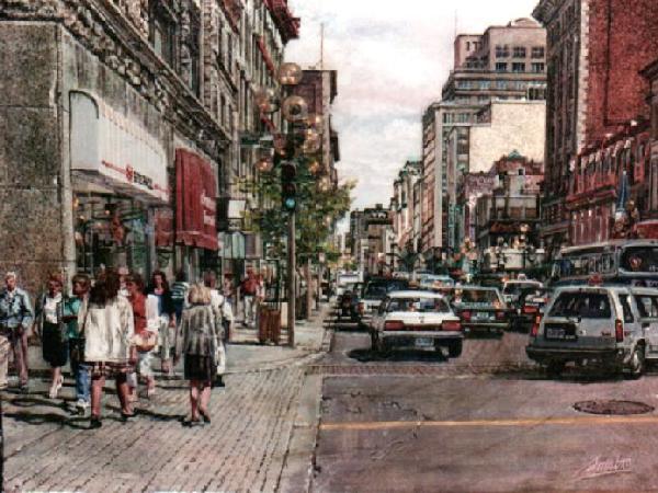 Rue Sainte Catherine, Montr�al