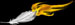 Burning feather