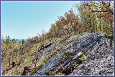 [Rock and lake]