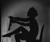 woman's shadow