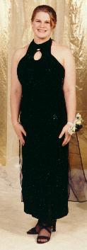 Andrea's Senior Prom dress