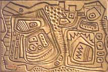 Mural em Casa de Paranapuã  (JPG  9 K )