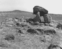 Dolmen on the Golan at Gamla