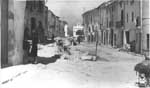 Una s�quia passa per baix del carrer Sant Vicent