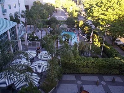 from the terrace