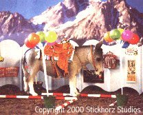 Breyer standing donk in Trail class