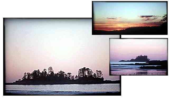 sunset at Chestman Beach