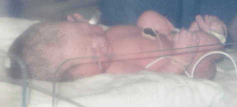 My first Bath!