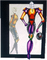 Pill-shape inspiration. (First Fashion Plate)