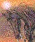 Pferd im Sturm (30555 Byte)