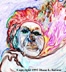 Shaman7, icon of digital painting  1995 Diane L. Keister. All Rights Reserved.