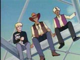 Jonny, Grandpa Doug and Hadji.