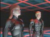 Jonny and Jessie in Questworld.