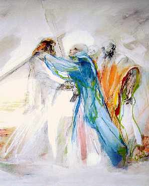Melancholy procession