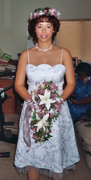 here comes the bride ...