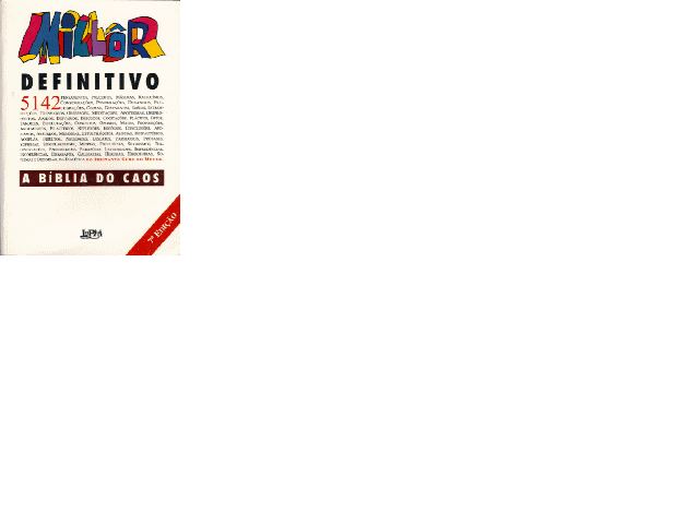 capa de A Biblia do Caos