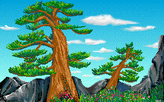 mountain scene