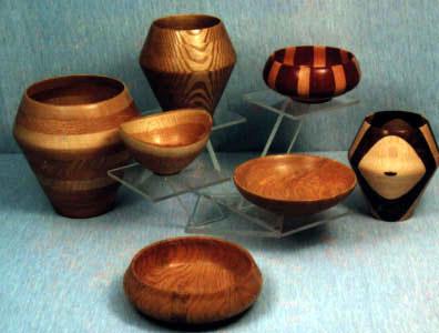Some turned vessels.