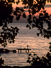 Fishing Silhouette Photograph