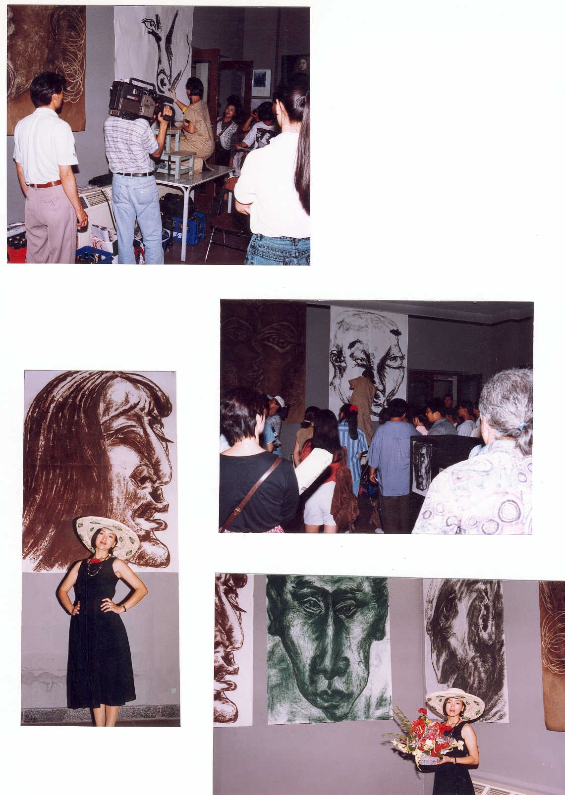 Various pictures from my Solo Exhibition '100 States of LIFE'