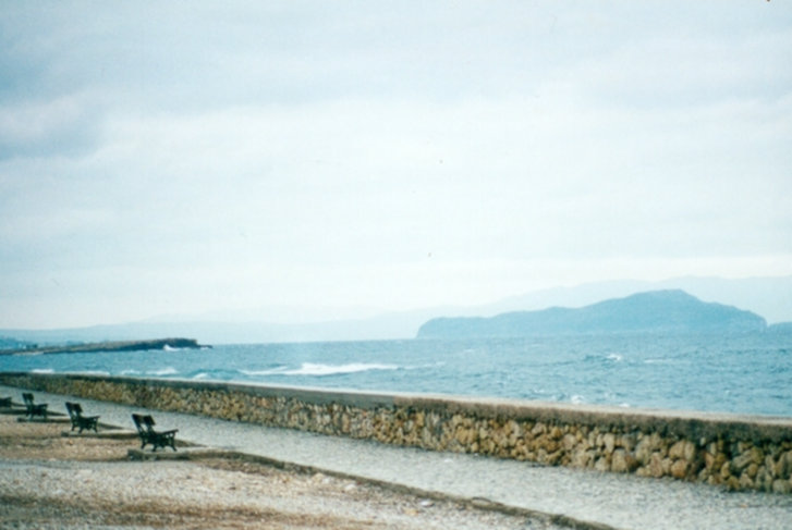 Hania harbour, January 2000