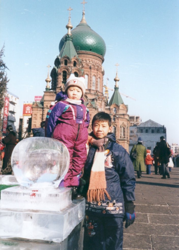 My two nephews, Yulong & Yufei, back home in China