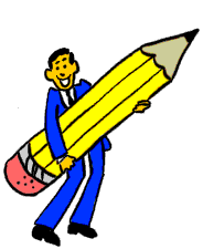 [man with big pencil] - [gif/6 K]