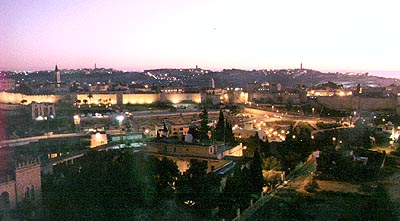 Jerusalem at Night