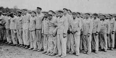 prisoners at the camps