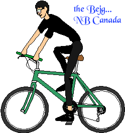 bejg on his bike
