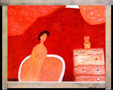 WOMAN 36x40 acrylic/canvas 1999