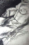 nude model drawing