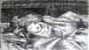 nude reclining drawing
