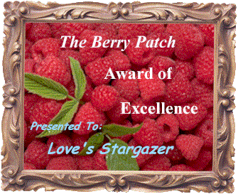 The Berry Patch Award Of Excellece