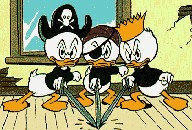 Hewey, Dewey, and Louie Ducks
