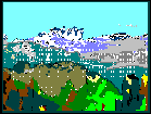 Chains of mountains