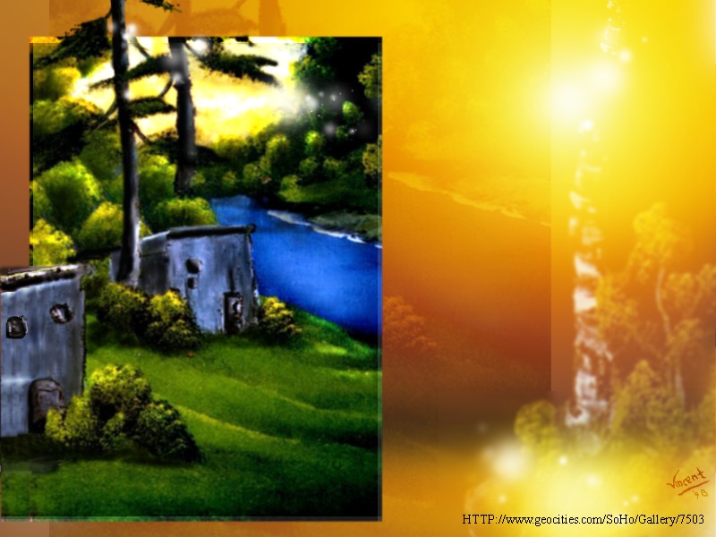 Desktop paintings forest (94 kb) 600x800 jpeg