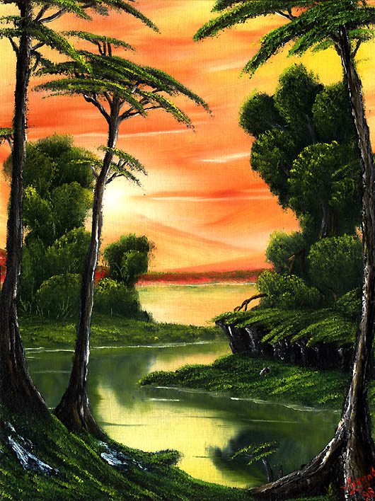 Orange sunset