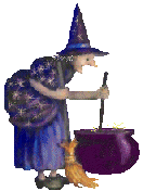 Witch Stirring Her Pot