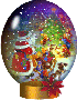 Santa with Snow