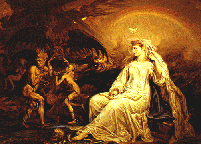 Miranda and Caliban
