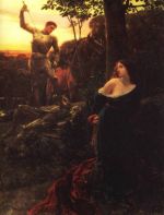 Chivalry by Sir Frank Dicksee