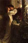 Romeo and Juliet by Sir Frank Dicksee