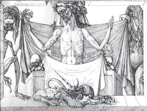 awaiting resurrection, by ernst fuchs