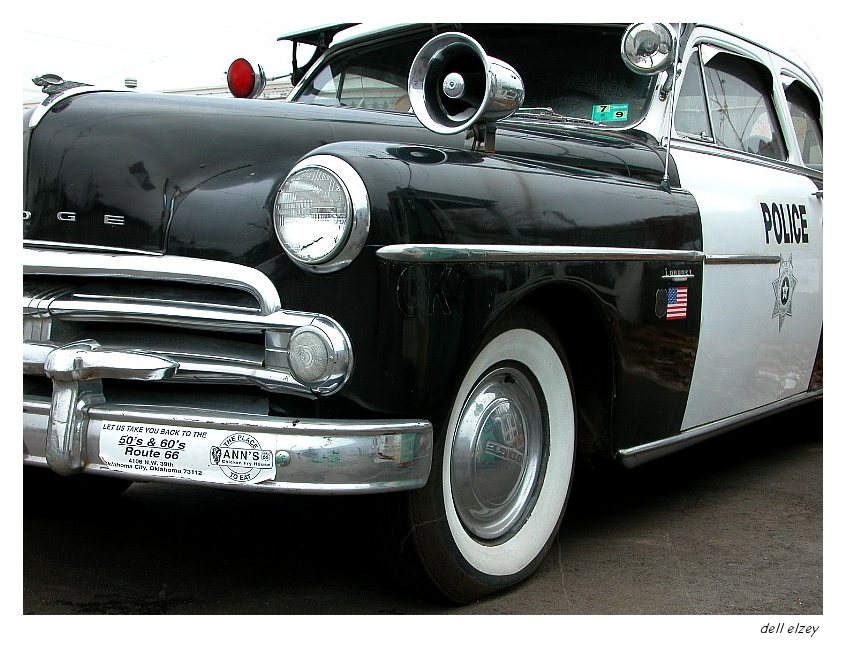 50s Police Car