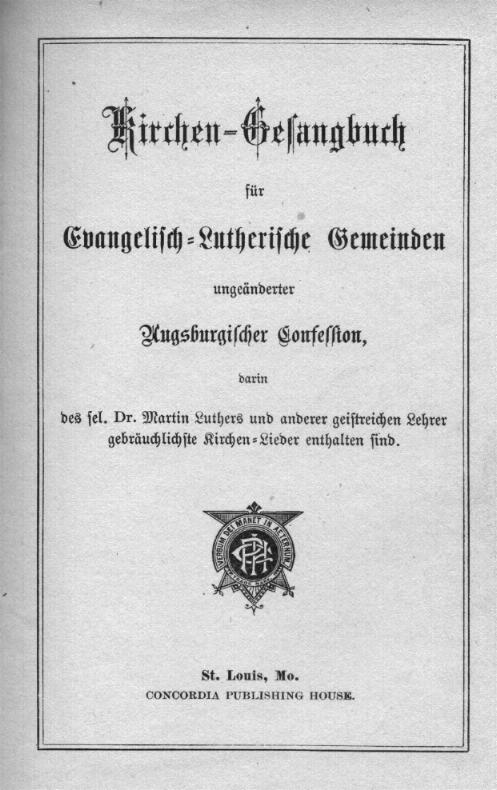 Kirchen-Gesangbuch