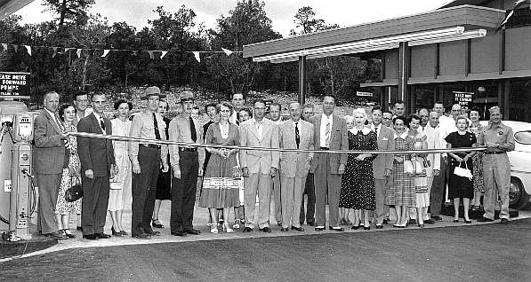 Ribbon cutting ceremony, 20th AUG 1955 - GCNP #13922