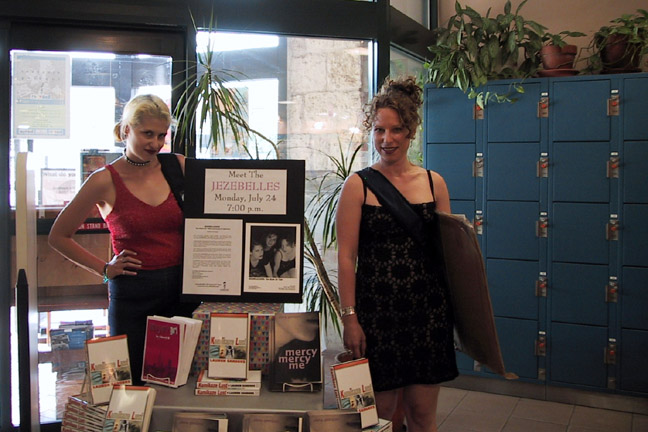 Cheryl and Lauren at Book People