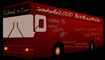 Join the Jezebelles on the Glam Lit Tour Bus